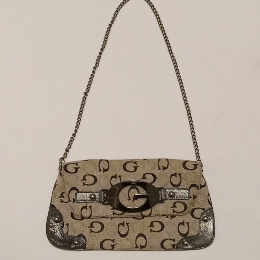 Guess Vintage Mini Chain Shoulder Bag
